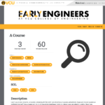 Early Engineers website screenshot.